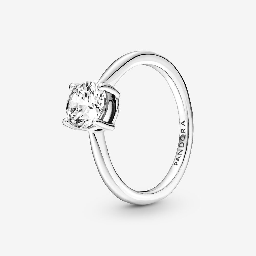 PANDORA Sparkling Solitaire Ring 190052C01 | David Christopher