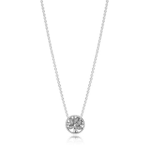 Silver necklace Pandora Silver in Silver - 39862644