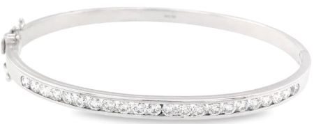 diamond set bangle