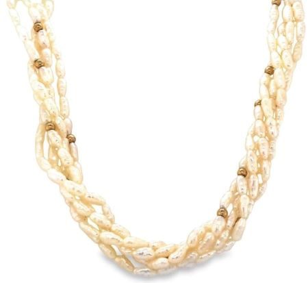 multi strand pearl