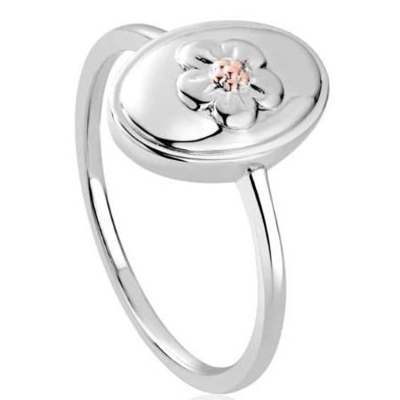 Clogau Forget Me Not silver ring