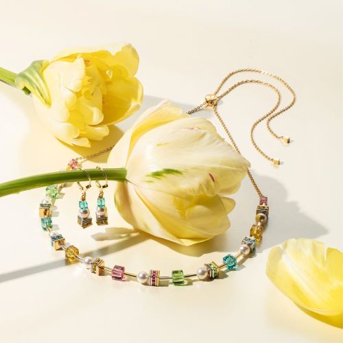 Multicolour spring necklace 1527 r