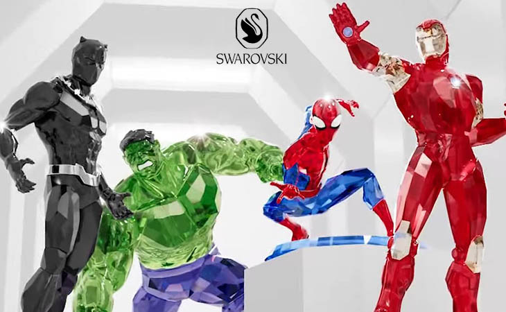 Swarovski marvel figurines