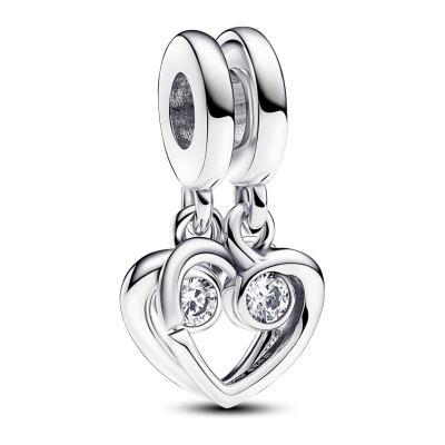 Women's Pandora Knotted Heart Dangle Charm Jewelry-Jewelry engagement ring