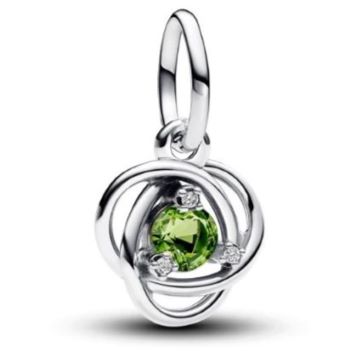 Pandora peridot necklace clearance